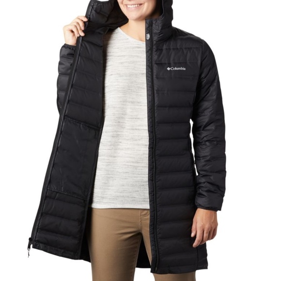 Columbia Black Puffer Jacket - Picture 1 of 14